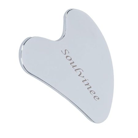 Gua Sha STAINLESS STEEL Guasha Board for Facial Skincare, Gua Sha Scraping Massage Tools for SPA Acupuncture Therapy Trigger Point Treatment.