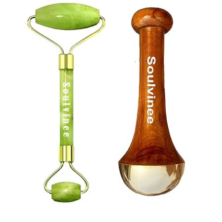 About this item The Kansa Wand works wonders for giving you a youthful face, stress-relief and total skin and mind-body rejuvenation No chemicals, electronic gadgets or any kind of unnatural or harmful radiations used Use with massage oil of your choice lightweight, easy to carry makes for an elegant gift Easy to use: Smear some massage oil on the foot or any other area to be massaged then massage with the bronze massager Handmade kansa and wood relaxing tool Made in India Beauty skills: Simulate the trick of cosmetologist to design the beads for massage any part of body. Pt beads: The Surface of the beads plate a thick layer of Pt with good heat resistance and acid-resisting, which can keep gloss. Preventing the aging, enhancing immunity, eliminate excess fat; Compact, waterproof, easy to clean, and lightweight enough to carry it anywhere