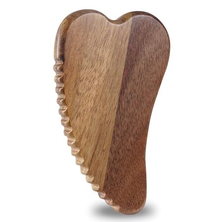 Wooden Gua Sha Board Wood Body Massager Guasha Tool for Face Body Massage SPA Acupuncture Trigger Point Treatment Natural wooden Heart Shape